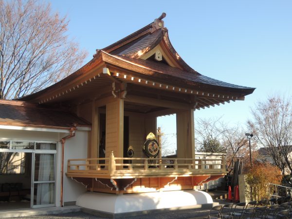 御嶽神社舞殿新築工事